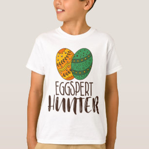 Camiseta Engraçado Eggspert Hunter Páscoa Pun Citação H