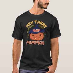 Camiseta Engraçado Ei Lá Pumpkin Halloween Quall Autumn