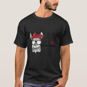 Camiseta Engraçado Ela é uma Má Mama Llama Gift
