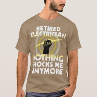 Camiseta Engraçado eletricista reformando homens mulheres W