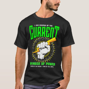 Camiseta Engraçado Elétrico Presente Lineman Engenheiro Elé