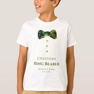 Camiseta Engraçado Emerald Green Padrinho de casamento Tie 