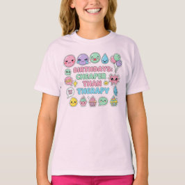Camiseta Engraçado Emoji Birthday Cote Gráfico