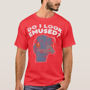 Camiseta Engraçado Emu Bird Oferece Engraçada Citação De Mú