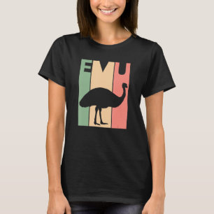 Camiseta Engraçado Emu Costume
