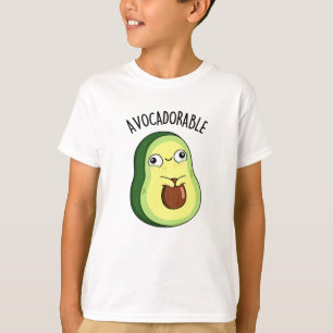 Camiseta Engraçado Encantado Avocado Pun