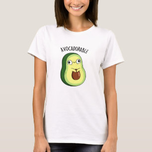 Camiseta Engraçado Encantado Avocado Pun
