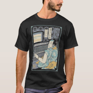Camiseta Engraçado ENGENHEIRO de ÁUDIO SAMURAI Guerreiro