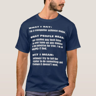 Camiseta Engraçado Engenheiro de grandes estudantes em Ciên
