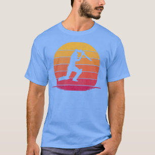 Camiseta Engraçado Engraçado Gift Hobby Silhouette Sunset
