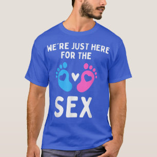 Camiseta Engraçado Equipe do Partido Revelação de Gênero Es