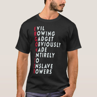 Camiseta Engraçado - Ergômetro Cita T-Shirt Clássico
