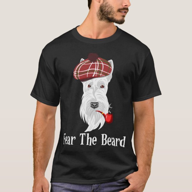 Camiseta Engraçado escocês Terrier Lover Scottie Gift (Frente)