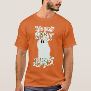 Camiseta Engraçado Espírito Jersey Halloween Themed Design