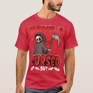 Camiseta Engraçado, Esqueleto do Dia das Bruxas, Dia de as 