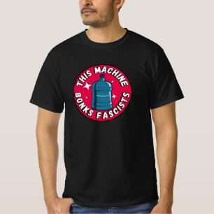Camiseta Engraçado, essa máquina bate fascistas