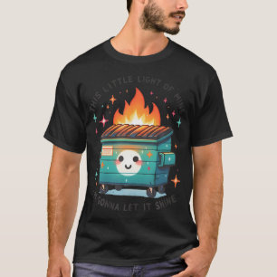 Camiseta Engraçado Esse Pequeno Fogo De Lil Lil Mim