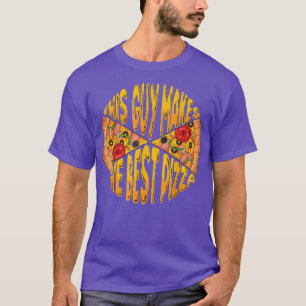 Camiseta Engraçado Esta Cara Faz-me o melhor padeiro de piz
