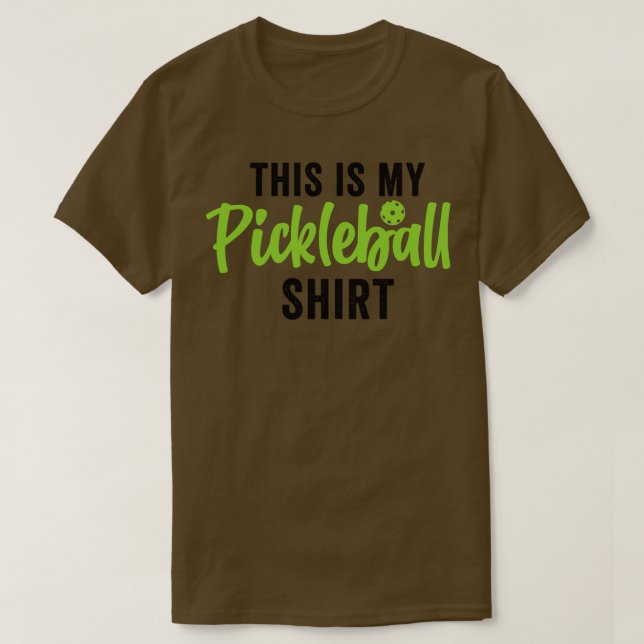 Camiseta Engraçado, Esta É A Minha Bola De Picles Picklebal (Frente do Design)
