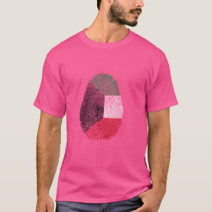 Camiseta Engraçado, está no meu DNA Kuwait, sinalizador Fin