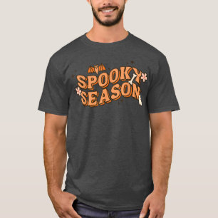 Camiseta Engraçado Estação Spooky Feliz Halloween Cód Para