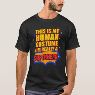 Camiseta Engraçado Este É Meu Presente De Super Herói Do Co