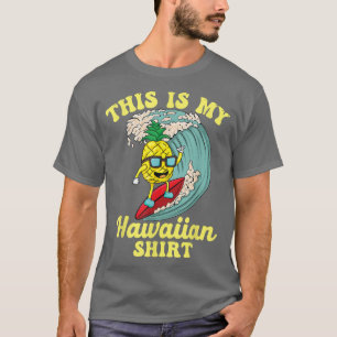 Camiseta Engraçado Este É O Meu Design de Verão de Tiki Hav