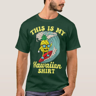 Camiseta Engraçado Este É O Meu Design de Verão de Tiki Hav