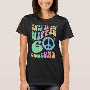 Camiseta Engraçado este é o meu HIPPIE 60 CUSTO Groovy Velh