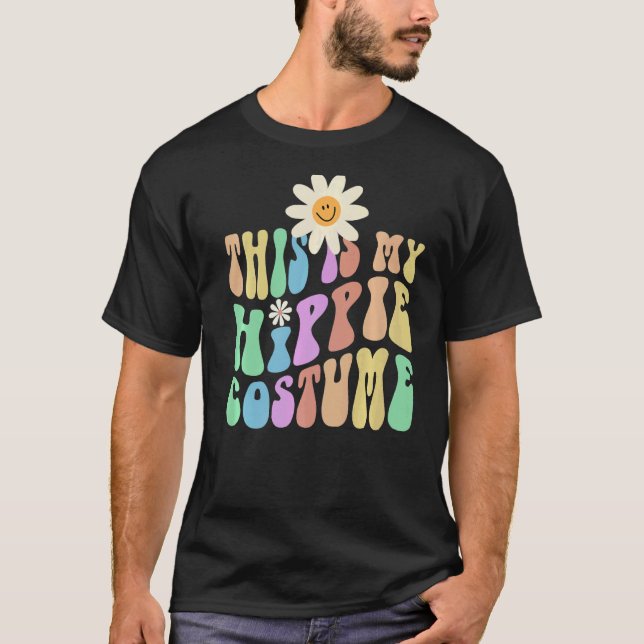 Camiseta Engraçado, este é o meu Hipster de fantasia de HIP (Frente)