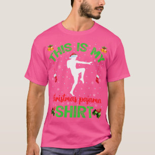 Camiseta Engraçado Este É O Meu Natal De Muay Tailandês