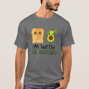 Camiseta Engraçado, estou com o abacate para crianças, home