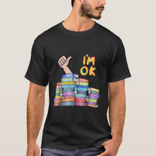 Camiseta Engraçado Estou Lendo Livros Nerd Dia Nacional do