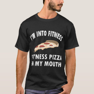 Camiseta Engraçado, estou na Malhação de pizza inteira na m