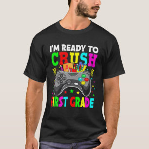 Camiseta Engraçado, estou pronto para esmagar o controlado