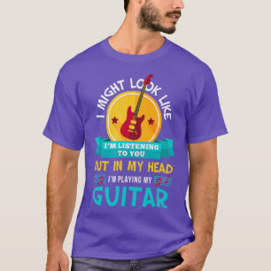 Camiseta Engraçado Estou Tocando Meu Pão De Violão Presente