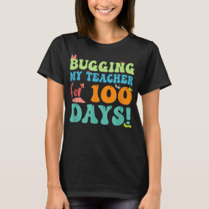 Camiseta Engraçado Estudante Cicada Agitando Meu Professor