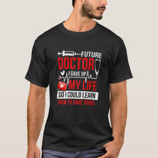Camiseta Engraçado Estudante De Medicina Para Médicos Futur