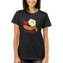 Engraçado Eu Adoro Café da Manhã Cheija Bacon