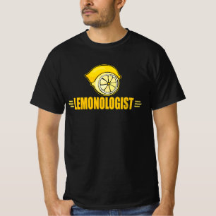 Camiseta Engraçado Eu Amo Limões