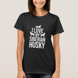 Camiseta Engraçado Eu Amo Meu Amante de Animal de Estimação