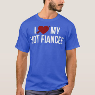Camiseta Engraçado Eu Amo Meu Amor De Namorados Quente