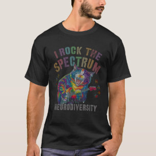 Camiseta Engraçado Eu Balanço O Espectro Autismo Mãe Motiva