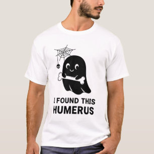 Camiseta Engraçado Eu Encontrei Este Humero Ghost Ghost Hal