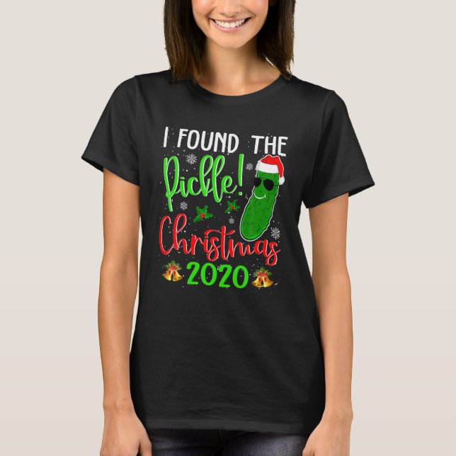 Camiseta Engraçado Eu Encontrei Os Presentes De Natal De 20 (Frente)