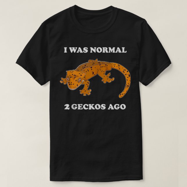 Camiseta Engraçado, Eu Era O Pet Lizard Da Gecko Pet. (Frente do Design)