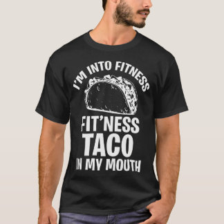 Camiseta Engraçado Eu Estar Na Malhação Taco Em Minha Boca 