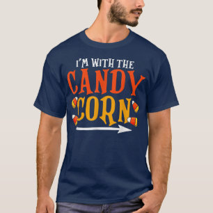 Camiseta Engraçado Eu Estou Com O Halloween Da Milha De Can