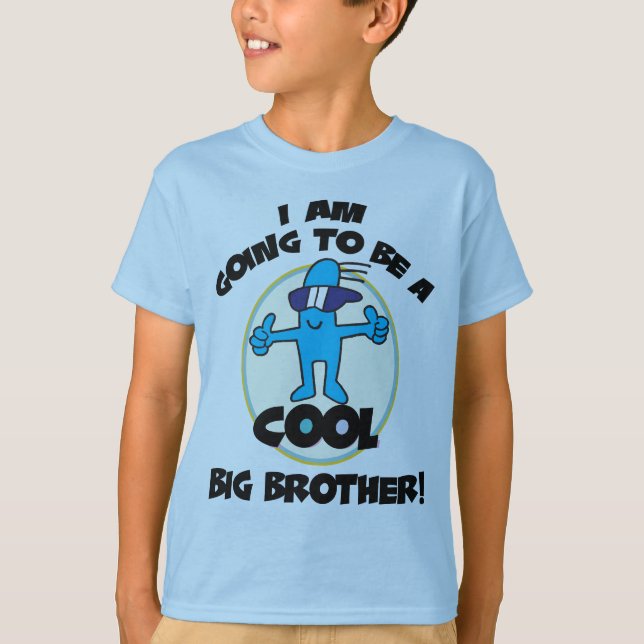 Camiseta Engraçado eu estou indo ser um big brother (Frente)