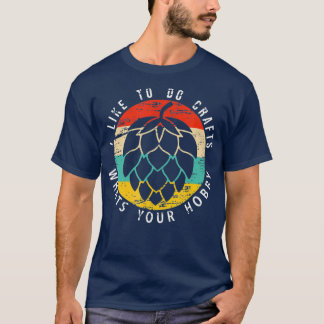 Camiseta Engraçado Eu Gosto De Fazer Artesanatos Que Seu Ar